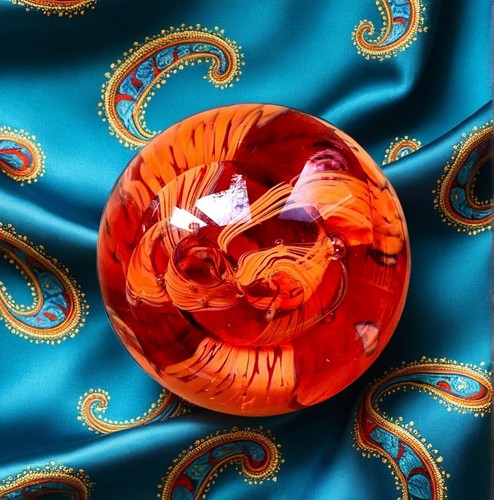 Selkirk glas briefbeschwerer - selkirk,